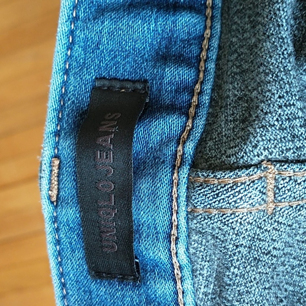 Uniqlo Heattech Slim Fit Tapered Jeans Men's size 32x34inches Middle Rise Pants - Picture 4 of 6